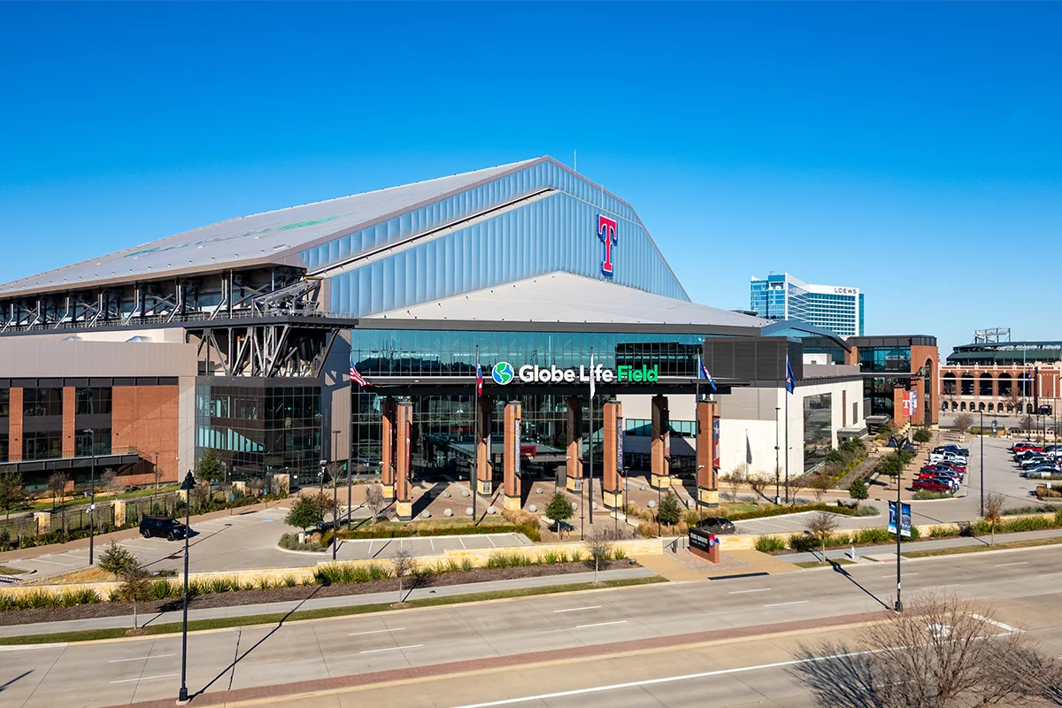 Globe Life Field Arlington Texas Baseball Stadium DFW Homes For Sale Near Texas Rangers Ballpark