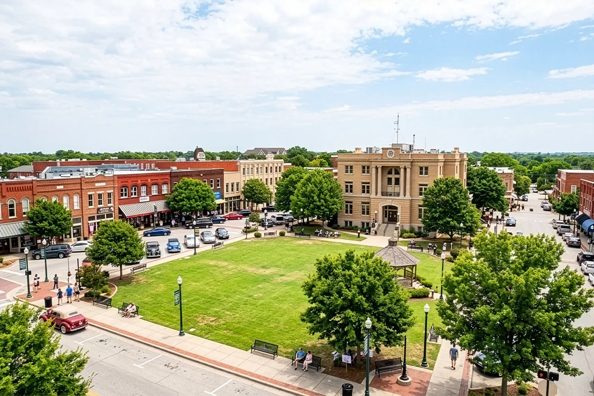 Historic Downtown McKinney TX Square DFW Real Estate